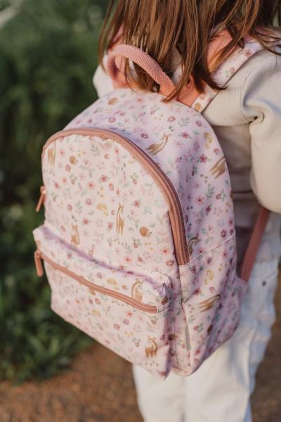 Little Dutch rosa Kinderrucksack - Fairy Garden
