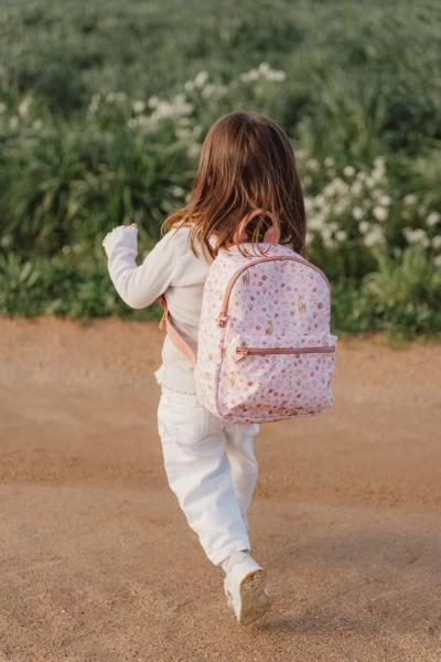 Little Dutch rosa Kinder Rucksack - Fairy Garden
