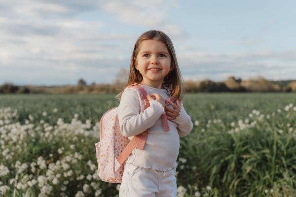 Little Dutch rosa Kindergartenrucksack - Fairy Garden