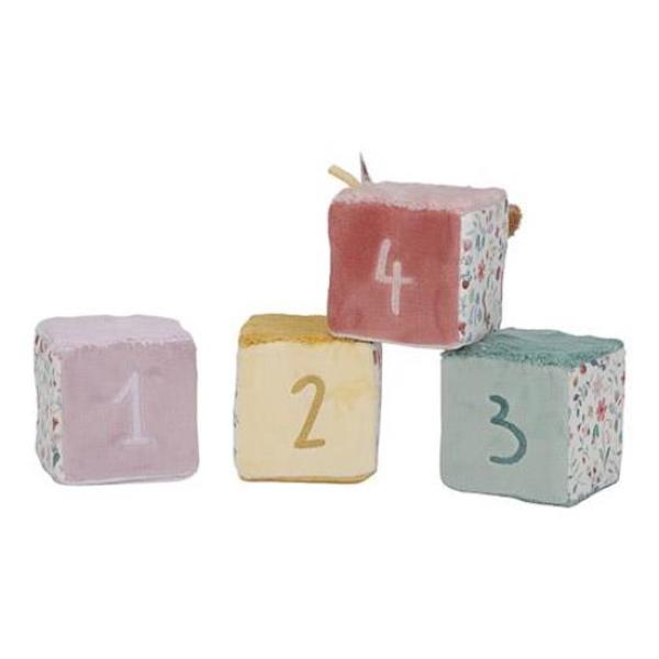 Little Dutch rosa Stoffwürfel Set Fairy Garden 4er LD9016 Little Dutch rosa Stoffwürfel Set Fairy Garden 4er LD9016