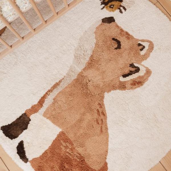 Little Dutch antirutsch Teppich Fuchs 110 x 110 cm Little Dutch antirutsch Teppich Fuchs 110 x 110 cm