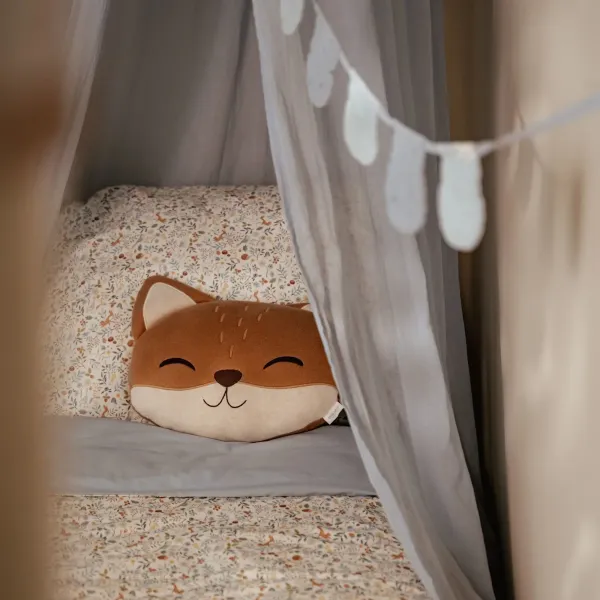 Little Dutch Kinderkissen Fuchs - Braun - Forest Friends