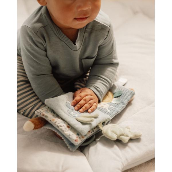 Little Dutch Baby Buggybuch hellblau - Forest Friends