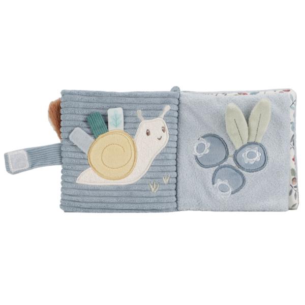 Little Dutch Baby Buggybuch hellblau - Forest Friends