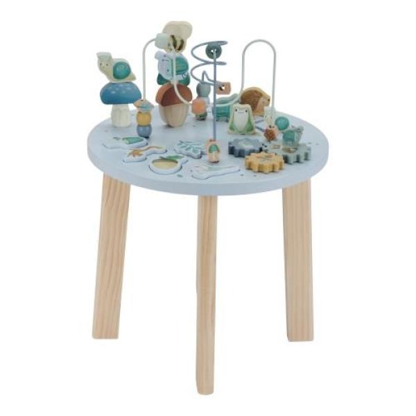 Little Dutch Aktivitätentisch blau - Forest Friends - Holz