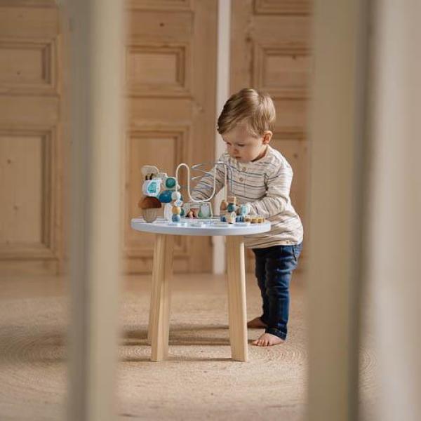 Little Dutch Aktivitätentisch blau - Forest Friends - Holz