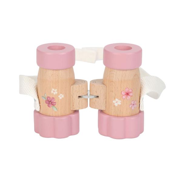 Little Dutch rosa Kinder Fernglas Holz - Fairy Garden