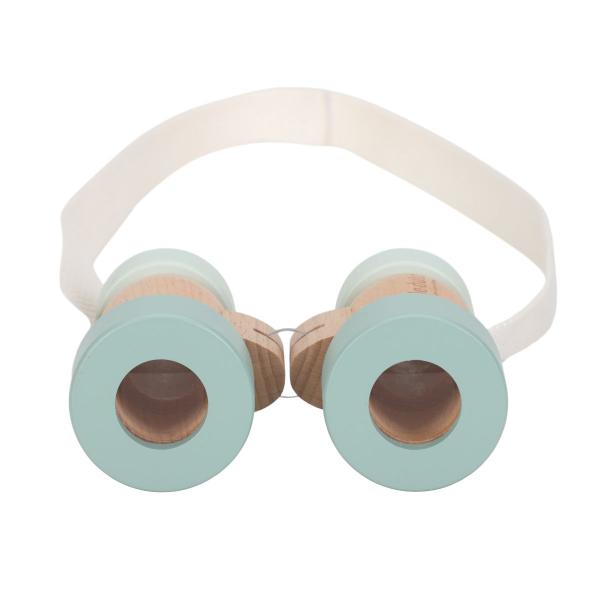 Little Dutch Kinder Fernglas Holz blau - Forest Friends Little Dutch Kinder Fernglas Holz blau - Forest Friends