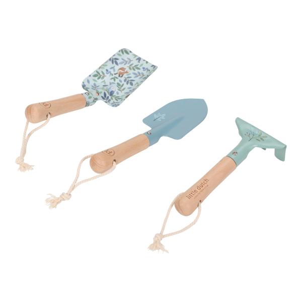 Little Dutch Gartenwerkzeuge blau - Gartengeräte Set Forest Friends Little Dutch Gartenwerkzeuge blau - Gartengeräte Set Forest Friends