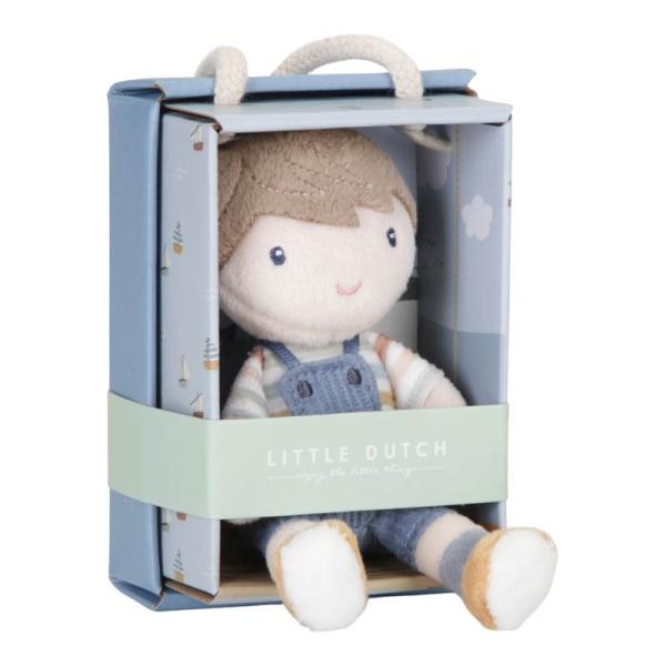 Little Dutch Kuschelpuppe Jim - Größe 10 cm - Stoffpuppe Little Dutch Kuschelpuppe Jim - Größe 10 cm - Stoffpuppe
