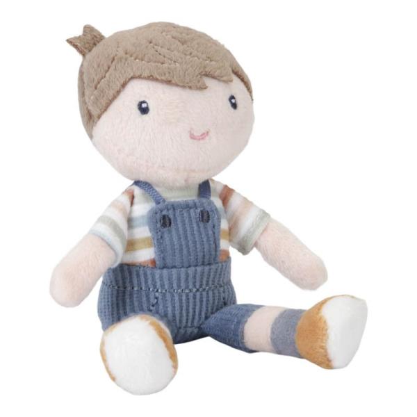 Little Dutch Kuschelpuppe Jim - Größe 10 cm - Stoffpuppe 