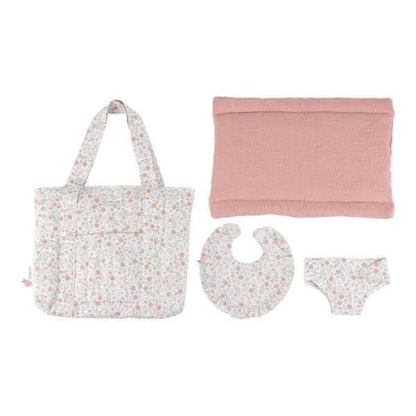 Little Dutch Puppenwickeltasche Soft Flowers Little Dutch Puppenwickeltasche Soft Flowers