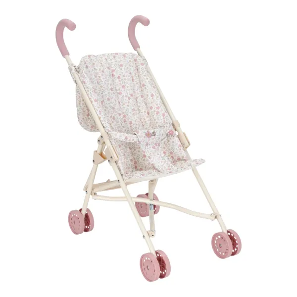 Little Dutch Puppenbuggy weiss Soft Flowers - faltbar LD4585 aus dem Set Little Dutch Puppenbuggy weiss Soft Flowers - faltbar LD4585 aus dem Set