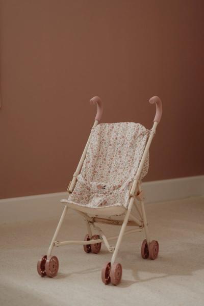 Little Dutch Puppenbuggy weiss Soft Flowers - faltbar LD4585 aus dem Set Little Dutch Puppenbuggy weiss Soft Flowers - faltbar LD4585 aus dem Set