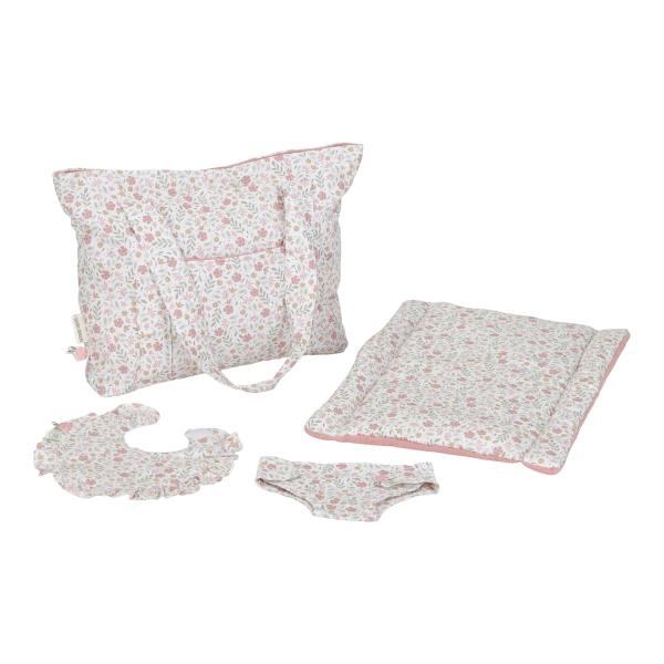 Little Dutch Puppenwickeltasche Soft Flowers Little Dutch Puppenwickeltasche Soft Flowers