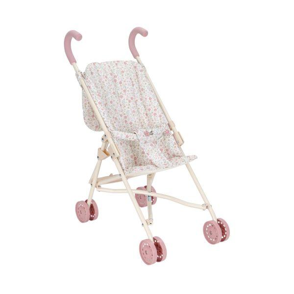Little Dutch Puppenbuggy weiss Soft Flowers - faltbar LD4585