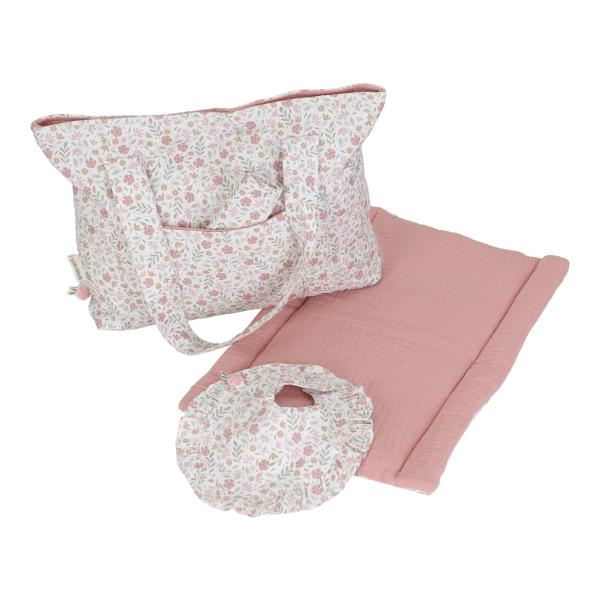 Little Dutch Puppenwickeltasche Soft Flowers Little Dutch Puppenwickeltasche Soft Flowers