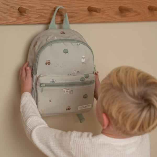 Little Dutch Kinderrucksack Little Farm grün LD4945