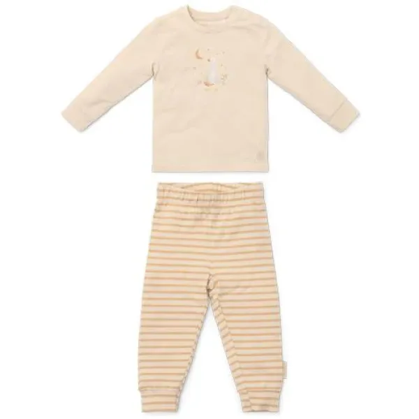 Little Dutch 2-teiliger Schlafanzug Little Goose - Sand