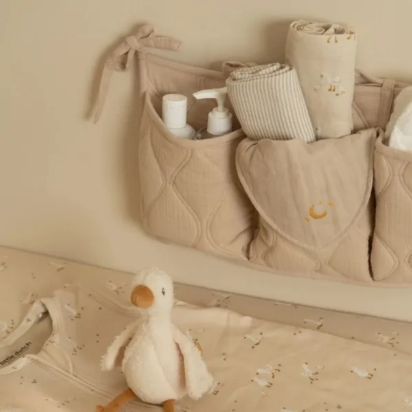 Little Dutch 2er Pack Bandana Lätzchen - Beige - Essentials