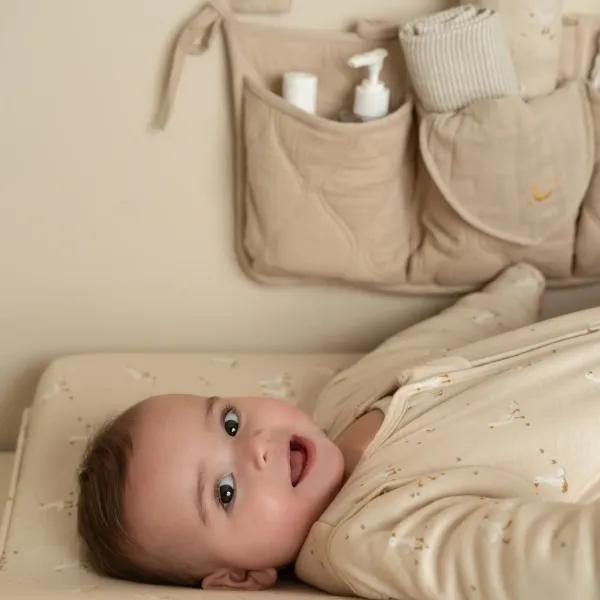 Little Dutch 2er Pack Bandana Lätzchen - Beige - Essentials