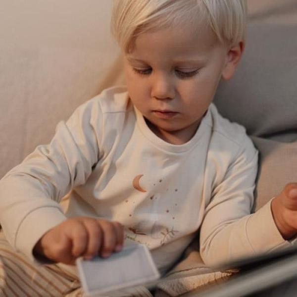 Little Dutch 2-teiliger Schlafanzug Little Goose - Sand