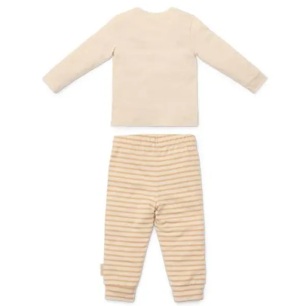 Little Dutch 2-teiliger Schlafanzug Little Goose - Sand