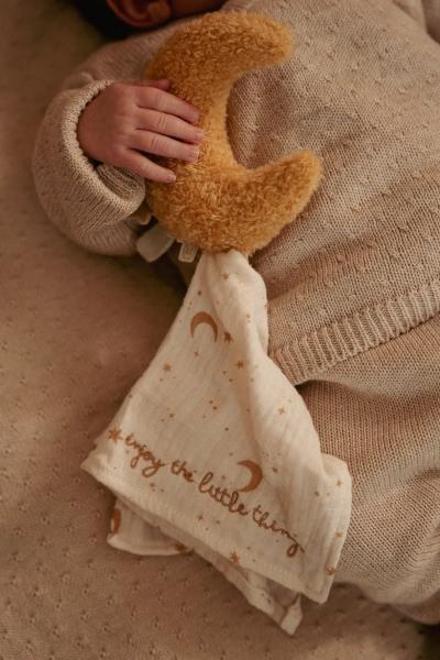 Geschenkset mit Kuscheltuch, Ringrassel und Plüschfigur