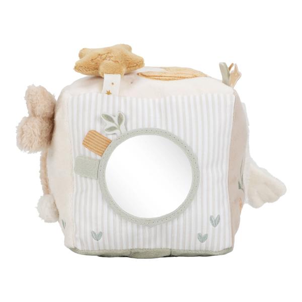 Little Dutch Aktiv Würfel Soft beige Newborn Naturals GRS mit Spiegel Little Dutch Aktiv Würfel Soft beige Newborn Naturals GRS mit Spiegel
