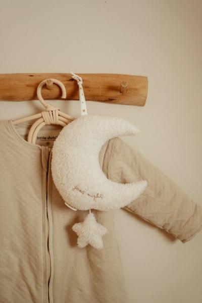 Spieluhr Mond Newborn Naturals GRS Little Dutch