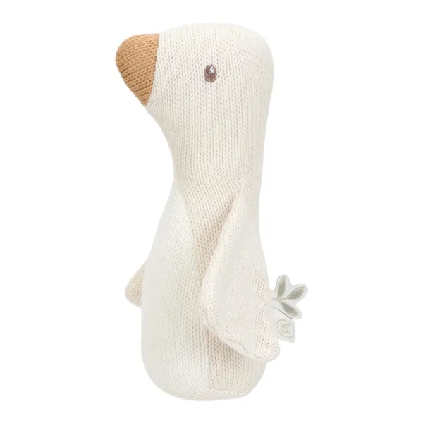 Little Goose Geschenkbox – Little Dutch gestricktes Set für Babys in Naturfarben