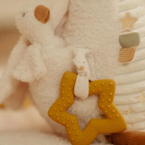 Little Dutch Aktivitäten-Kuscheltier Goose - weiss - kleine Gans