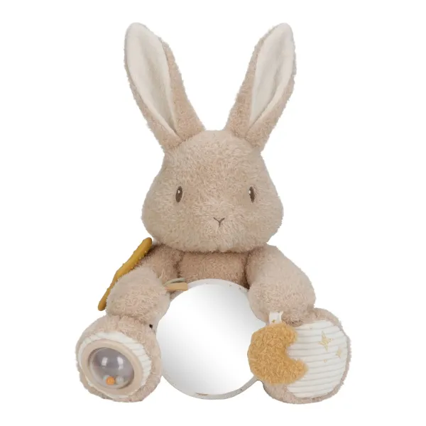 Baby Bunny Kuscheltier LD8430 in Sand mit Rassel und verschiedenen Texturen Baby Bunny Kuscheltier LD8430 in Sand mit Rassel und verschiedenen Texturen