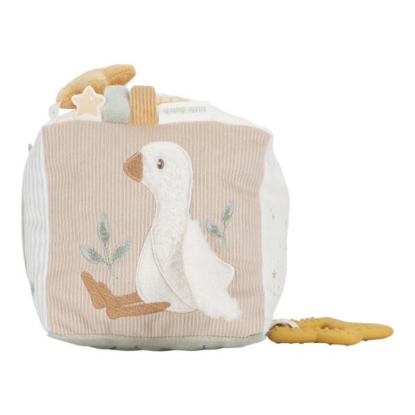 LD8409 Little Dutch Aktiv Würfel Soft beige Newborn Naturals GRS LD8409 Little Dutch Aktiv Würfel Soft beige Newborn Naturals GRS
