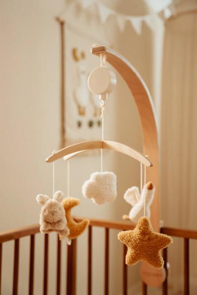 Little Dutch Musikmobile Holz Newborn Naturals FSC LD8400 Little Dutch Musikmobile Holz Newborn Naturals FSC LD8400