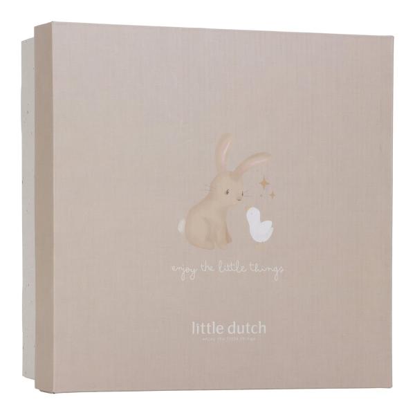 Weiches Babyspielzeug Geschenkset beige in Box verpackt