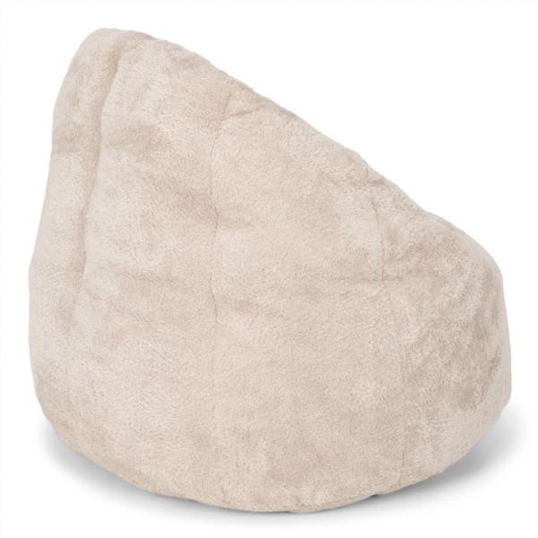 Leichter Kindersessel in neutralem Beige von Little Dutch