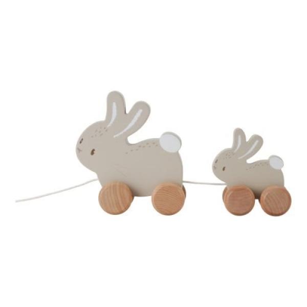 Little Dutch Hase Nachziehtier Baby Bunny - Holz Kaninchen Little Dutch Hase Nachziehtier Baby Bunny - Holz Kaninchen