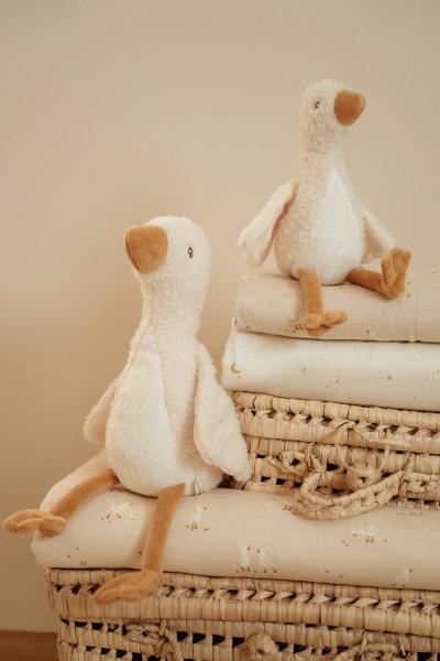 Größenvergleich zwischen 25 cm und 17 cm Little Goose Gans - Little Dutch