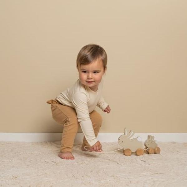 Little Dutch Hase Nachziehtier Baby Bunny - Holz Kaninchen Little Dutch Hase Nachziehtier Baby Bunny - Holz Kaninchen