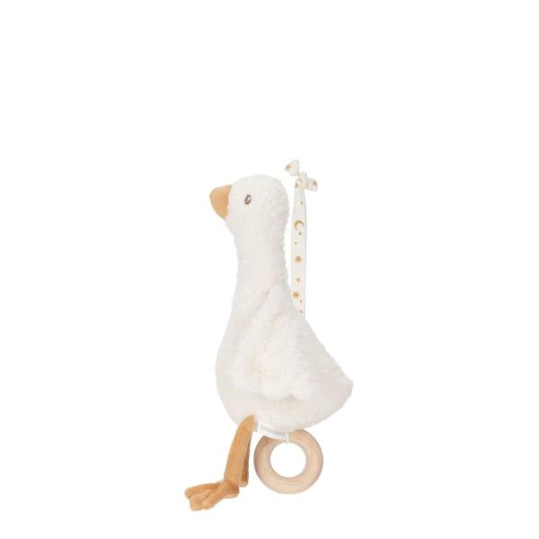 Verpackung der Spieluhr Little Goose von Little Dutch – nachhaltiges Babygeschenk Verpackung der Spieluhr Little Goose von Little Dutch – nachhaltiges Babygeschenk