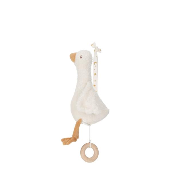 Spieluhr Little Goose von Little Dutch in Gans-Form, weich und kuschelig, ideal fürs Babybett Spieluhr Little Goose von Little Dutch in Gans-Form, weich und kuschelig, ideal fürs Babybett