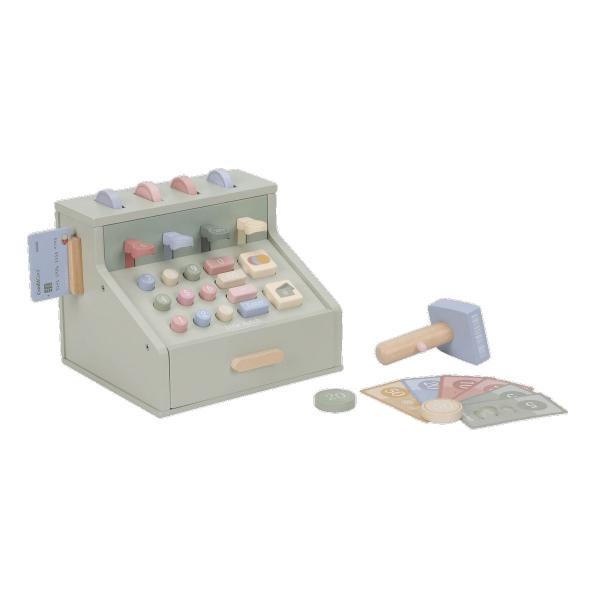 Spielkasse aus Holz von Little Dutch mit Scanner und Zubehör Spielkasse aus Holz von Little Dutch mit Scanner und Zubehör