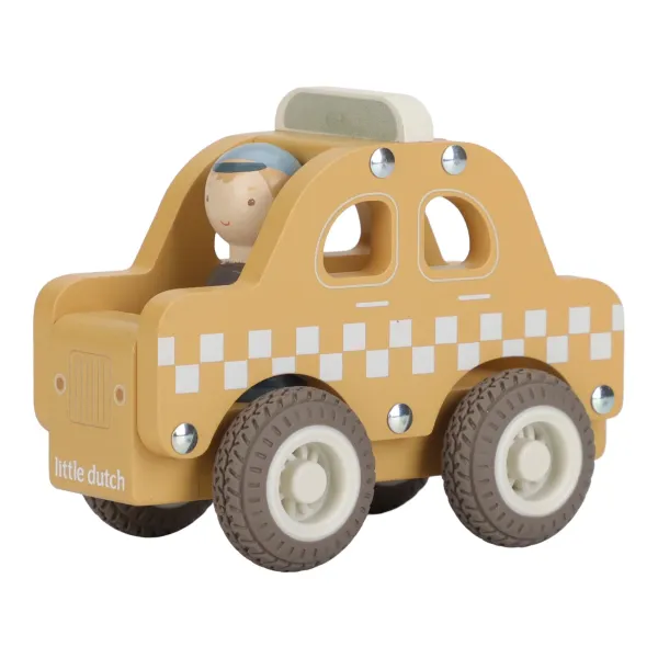 Holztaxi – Gelb – Essentials Little Dutch