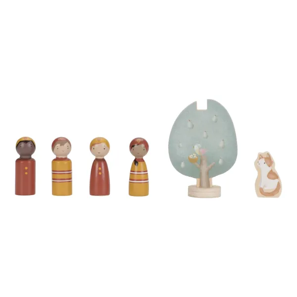 Little Dutch Feuerwehrauto – Holzspielzeug, das Retterträume weckt (Leiter, Schlauch, Feuerwehrmann) Little Dutch Feuerwehrauto – Holzspielzeug, das Retterträume weckt (Leiter, Schlauch, Feuerwehrmann)