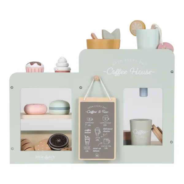 Nachhaltige Kaffee-Ecke aus FSC-Holz – Little Dutch Modell LD2508 Nachhaltige Kaffee-Ecke aus FSC-Holz – Little Dutch Modell LD2508