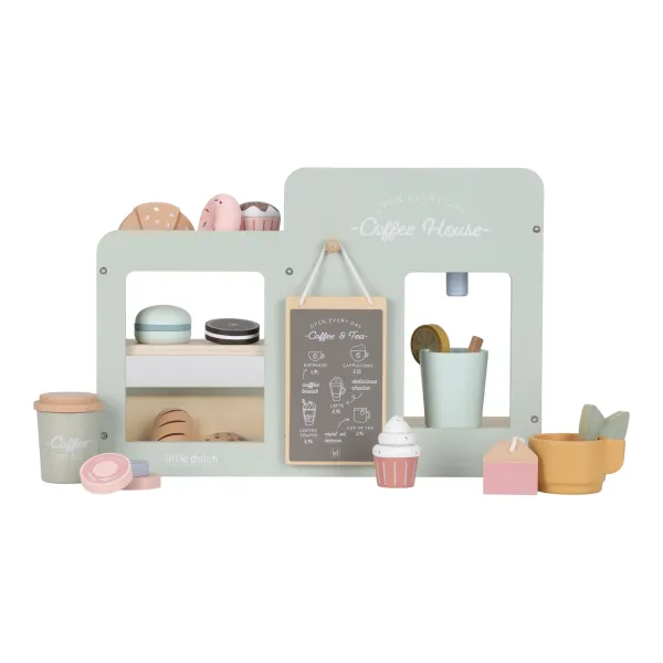 Nachhaltige Kaffee-Ecke aus Holz mit EAN 8713291225084 Nachhaltige Kaffee-Ecke aus Holz mit EAN 8713291225084