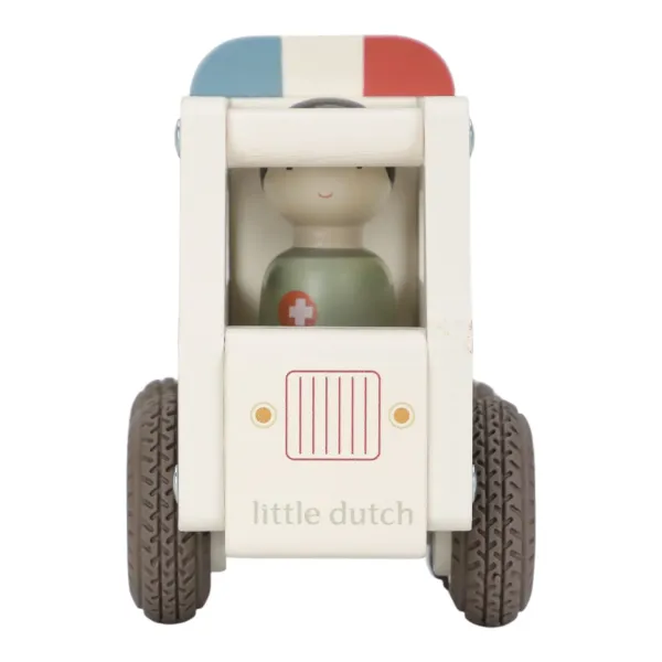 Little Dutch Krankenwagen FSC Holz LD2527 Little Dutch Krankenwagen FSC Holz LD2527