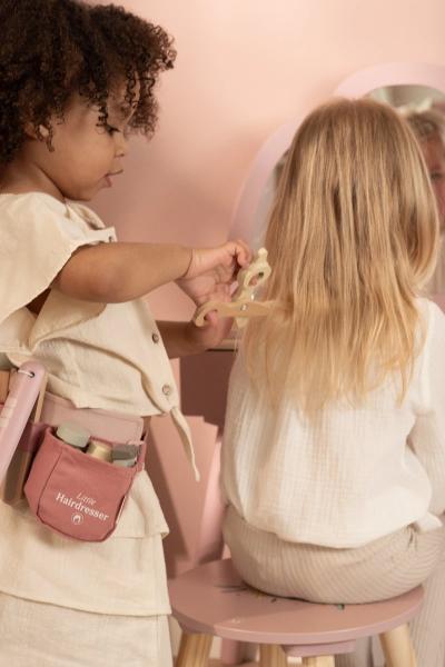 Little Dutch rosa Friseur Set Kinder Holz