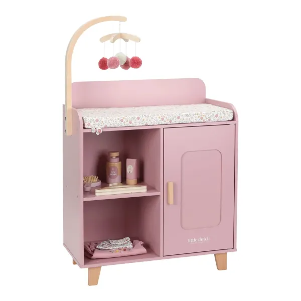 puppenwickeltisch rosa little dutch ld2520 puppenwickeltisch rosa little dutch ld2520